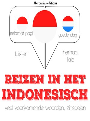 cover image of Reizen in het Indonesisch